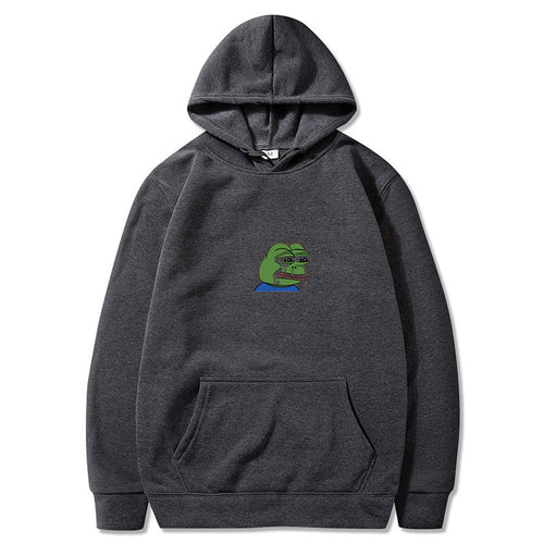 European And American Foreign Trade Apparel Winter Sweater Jacket Plus Velvet Men's And Women's Fashion Casual Hooded
