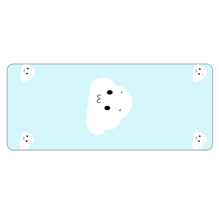 Tech Sense Pattern Natural Non-slip Mouse Pad